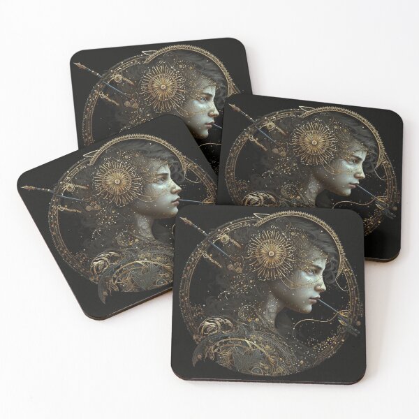 Item preview, Steampunk Astrology (Sagittarius) #2 - Sticker and T-Shirt Design designed and sold by MindAsylum.