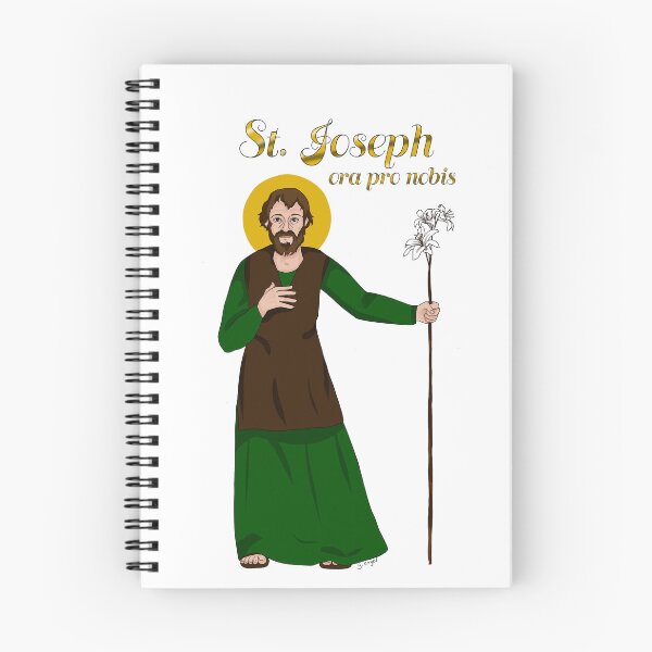 Item preview, St Joseph, Pray for Us designed and sold by St. Catherine's Art Club.