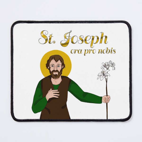 Item preview, St Joseph, Pray for Us designed and sold by St. Catherine's Art Club.