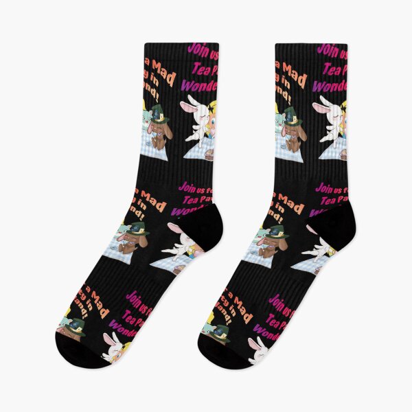 Item preview, Whimsical Wonderland Mad Tea Party Scene - Alice, Mad Hatter, March Hare, & Cheshire Cat designed and sold by ElLocoMus.
