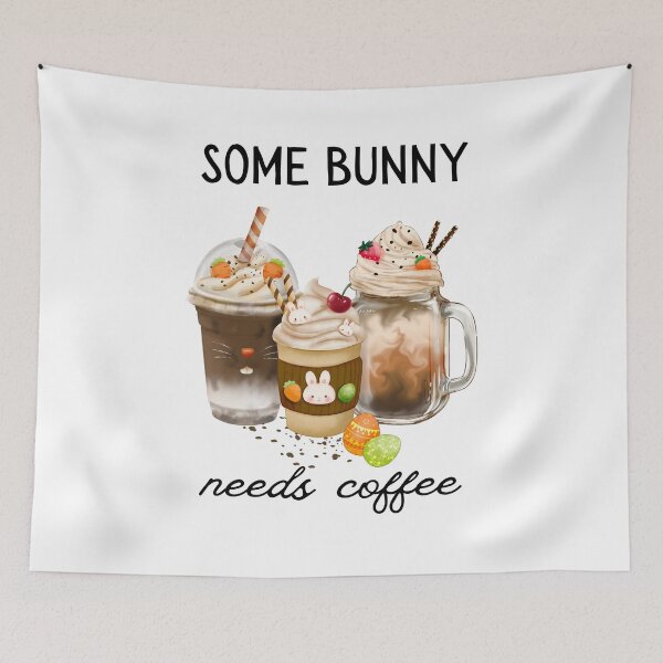 Item preview, Some bunny needs coffee designed and sold by SushiAnn.