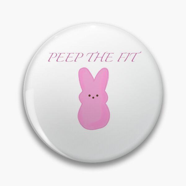 Item preview, Marshmallow Easter Peeps Bunny: Peep the fit  designed and sold by Hanasroad.