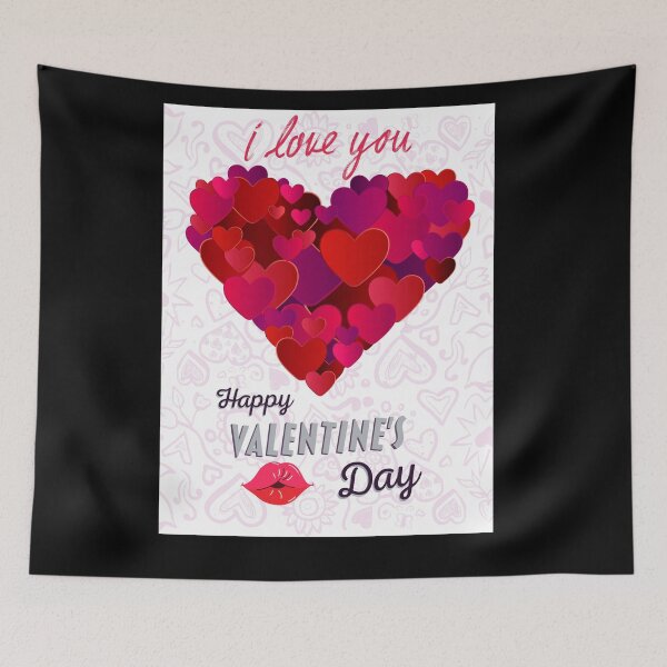 Item preview, Happy Valentine's Day I Love You designed and sold by teewearstyle.