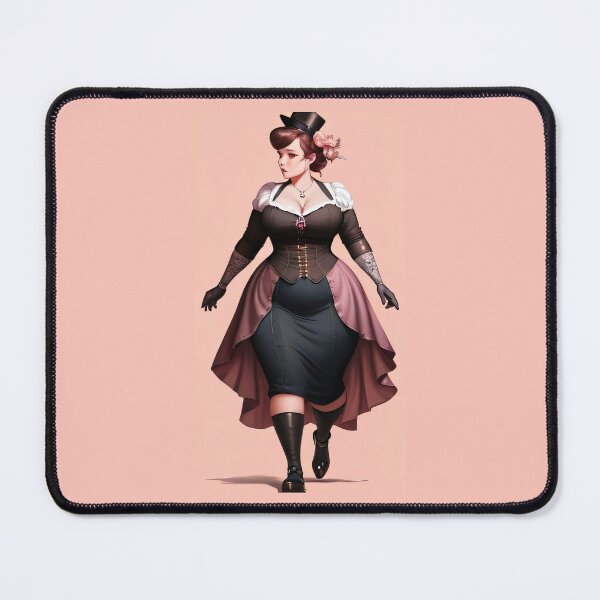 Item preview, BBW Steampunk Lady designed and sold by RaveToTheGrave.