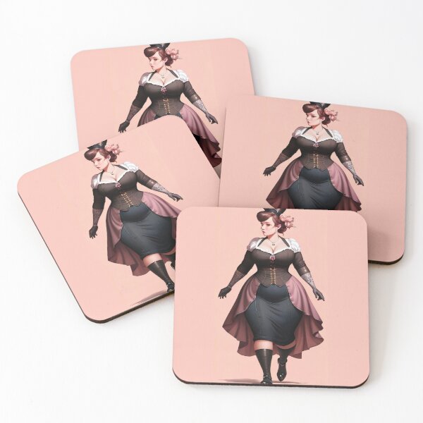 Item preview, BBW Steampunk Lady designed and sold by RaveToTheGrave.