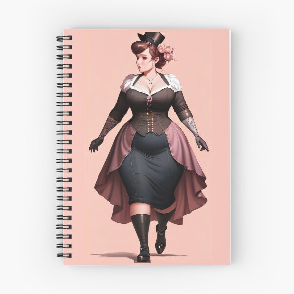 Aperçu de l'œuvre BBW Steampunk Lady créée et vendue par RaveToTheGrave.