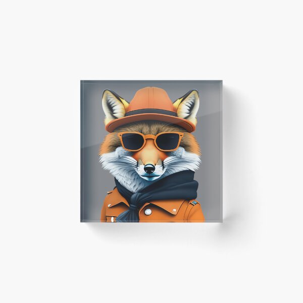 Item preview, Rapper-style fox designed and sold by Rui Fernandes.