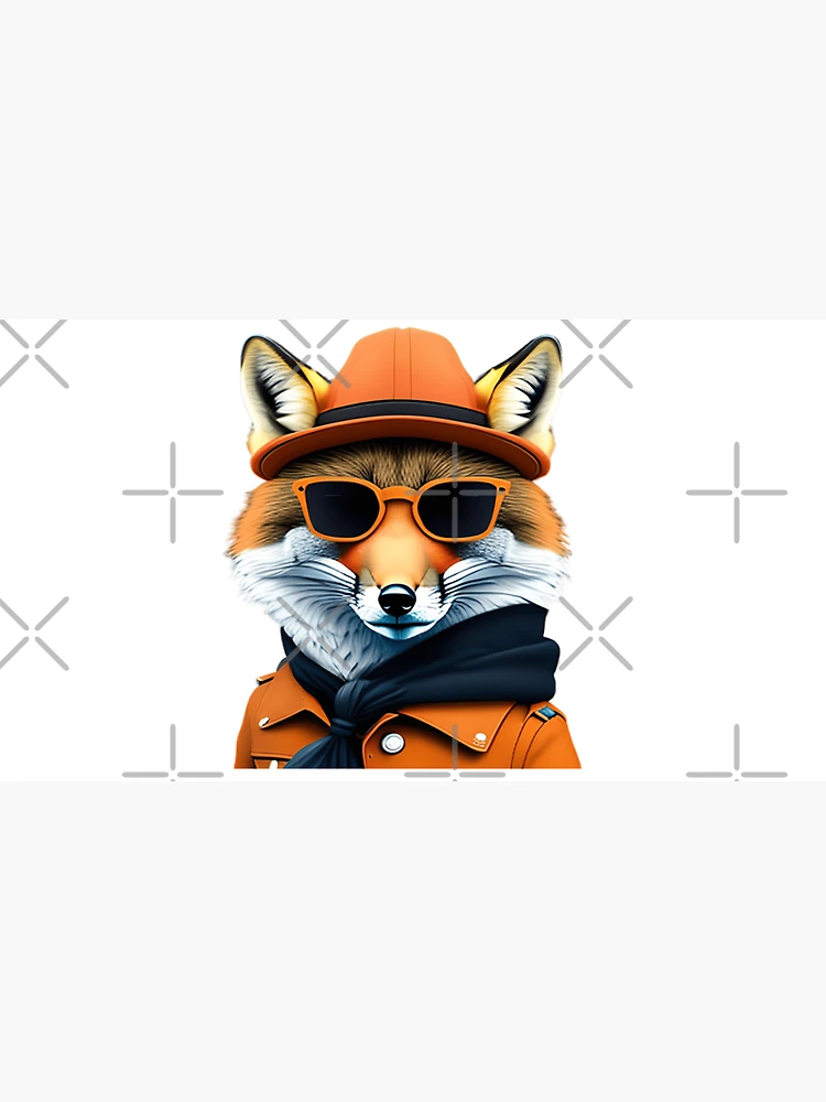Thumbnail 3 of 3, Cap, Rapper-style fox designed and sold by Rui Fernandes.