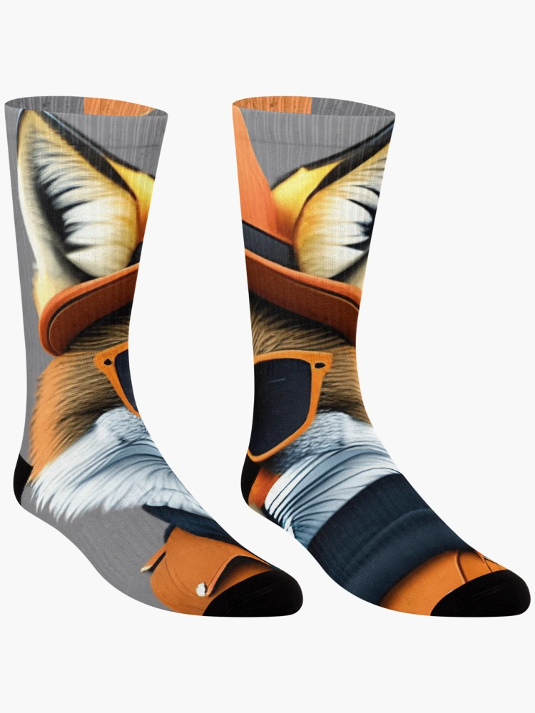 Thumbnail 3 of 5, Socks, Rapper-style fox designed and sold by Rui Fernandes.