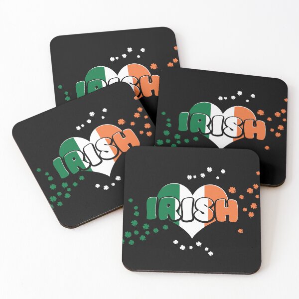 Item preview, Irish Love St. Patrick's Day in Black background designed and sold by HectorCantres.