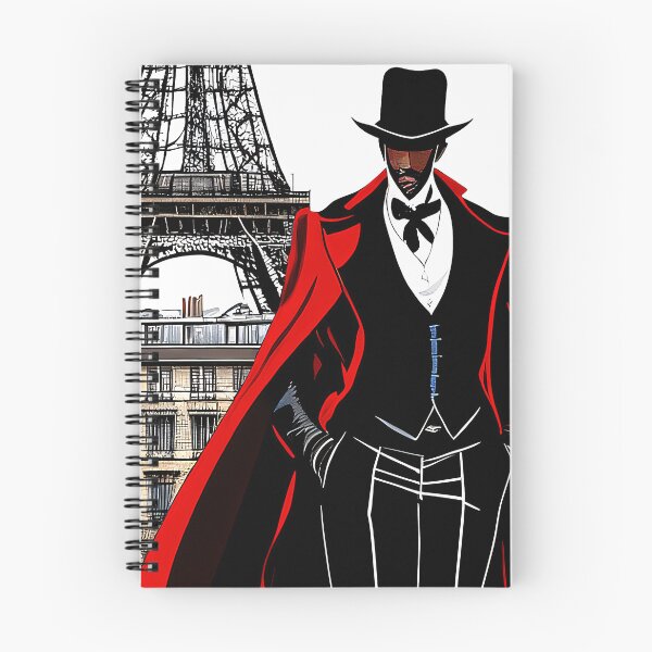 Item preview, Arsène Lupin, Eiffel Tower, Netflix designed and sold by Flairh-Art.