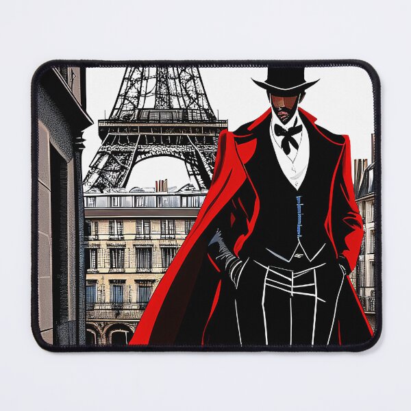 Item preview, Arsène Lupin, Eiffel Tower, Netflix designed and sold by Flairh-Art.