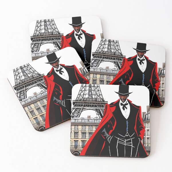 Item preview, Arsène Lupin, Eiffel Tower, Netflix designed and sold by Flairh-Art.