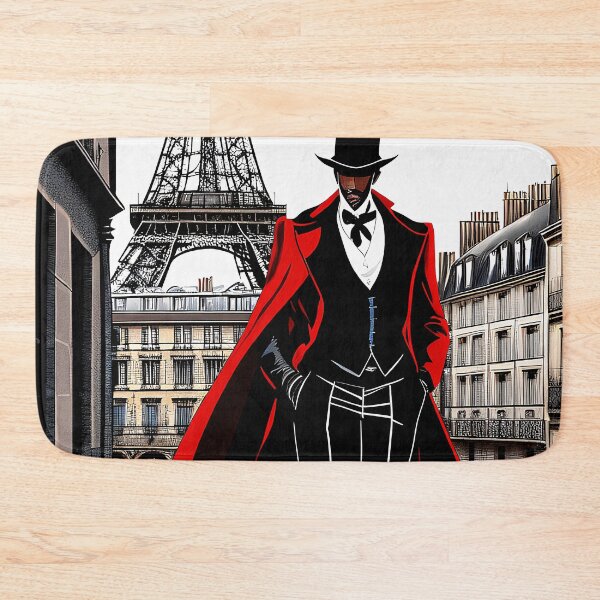 Item preview, Arsène Lupin, Eiffel Tower, Netflix designed and sold by Flairh-Art.