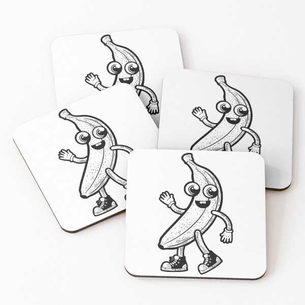 Item preview, Cartoon banana  designed and sold by IronicEmpire.