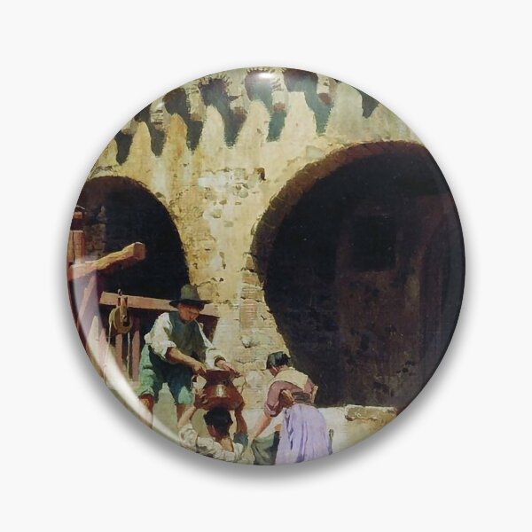 Item preview, Henryk Siemiradzki  Italian Courtyard designed and sold by TeeARTHY.