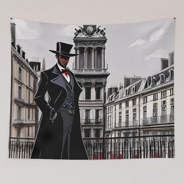 Item preview, Arsene Lupine in Paris, Netflix Series. designed and sold by Flairh-Art.