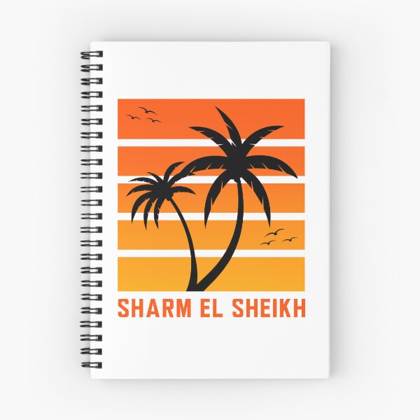 Item preview, Sharm El Sheikh Vintage Orange Sunset designed and sold by EgyptConnection.