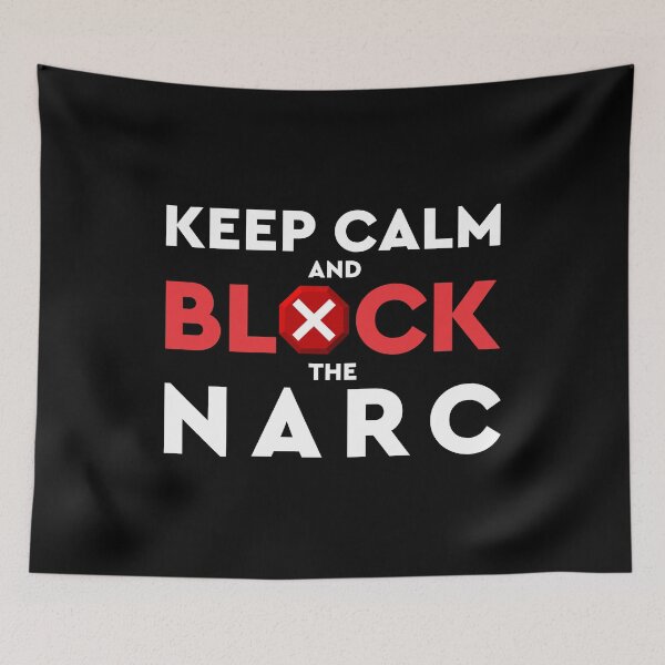 Item preview, Keep Calm | Narcissism Abuse Inspirational Minimalist Black And White Typography designed and sold by Zazizu.