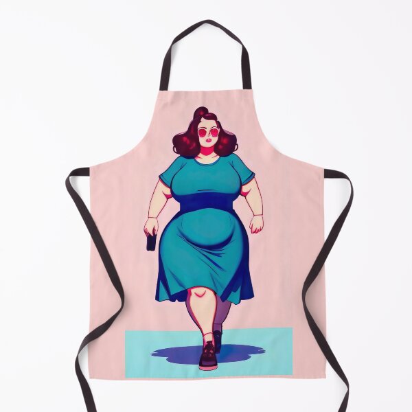 Item preview, BBW Cartoon Lady designed and sold by RaveToTheGrave.