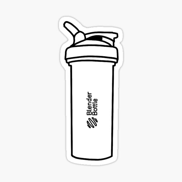 Blender Bottle  Bodybuilding Protein Shaker Bottle Sticker for