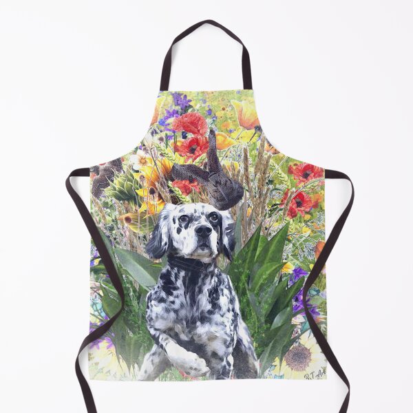 Item preview, English setter hunting woodcock designed and sold by TammyHunterArt.