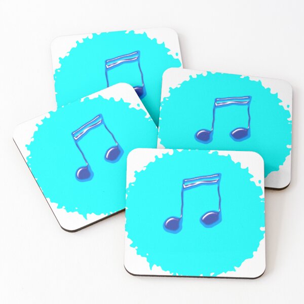 Item preview, Notes and a circle designed and sold by VeganGuitarizm.