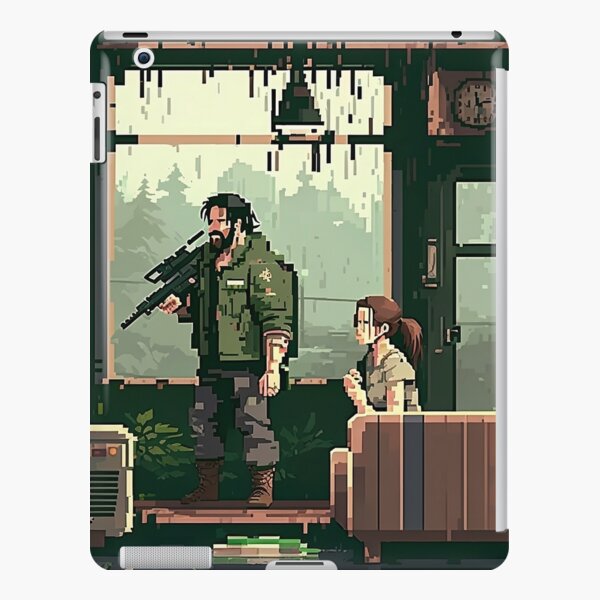 Ellie, Joel e Abby / The Last Of Us 2 (Totem Colecionável em Pixel Arte)