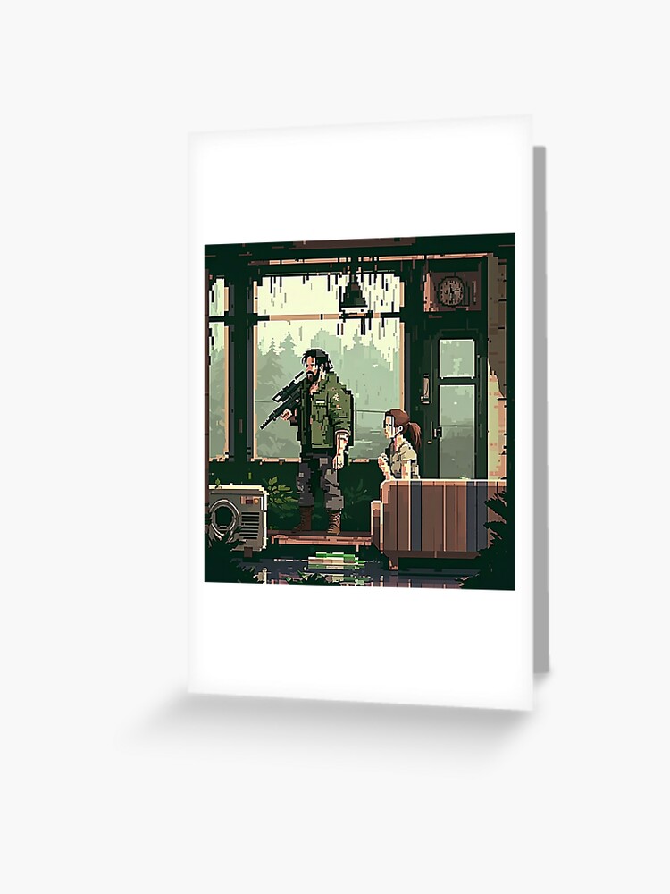 The last of us ellie Guitar Posters Postcard for Sale by brentonclant