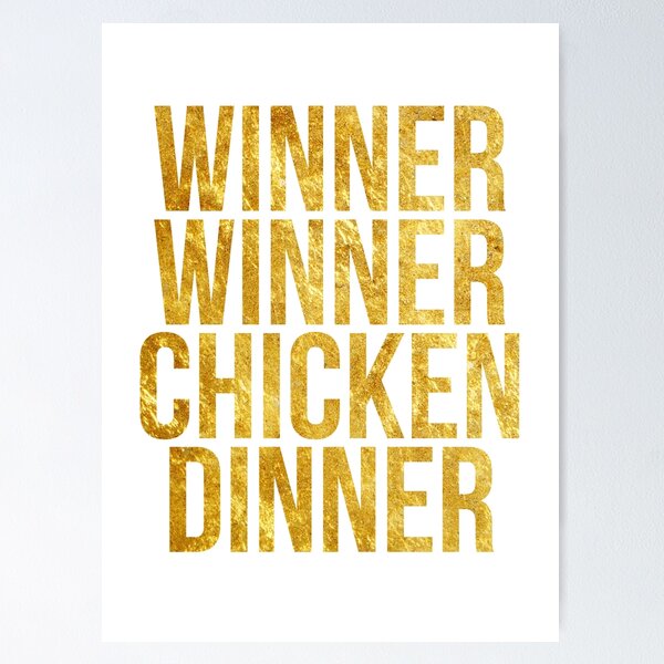 Item preview, Winner Winner designed and sold by getsomedesigns.
