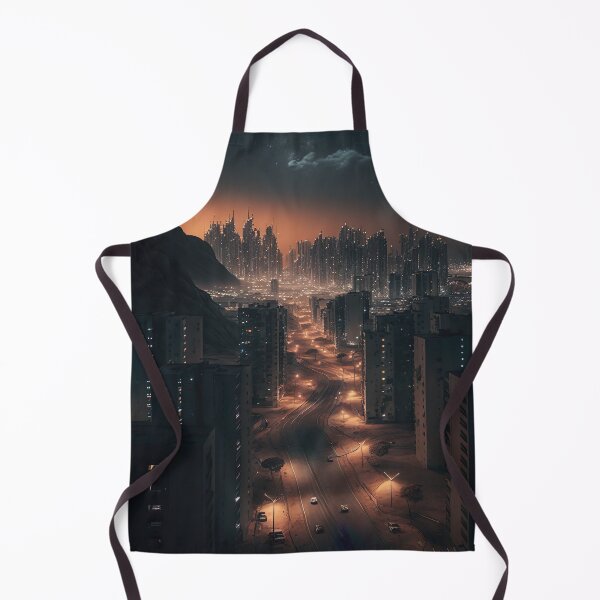 Item preview, Electric Night Cityscape: City Landscape designed and sold by Amalie A.