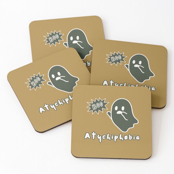 Item preview, atychiphobic, funny atychiphobic, funny atychiphobia, atychiphobia, fear of failure, tshirt illustration , anxiety design designed and sold by KesDesigns ⭐⭐⭐⭐⭐.
