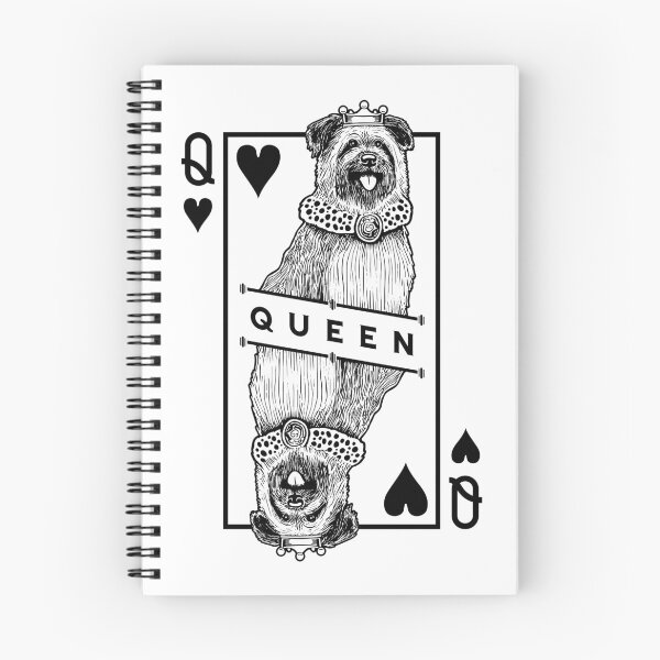 Item preview, Pyrenean Shepherd Queen Of Hearts Funny Sheepdog Lover designed and sold by GrandeDuc.