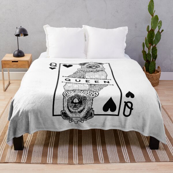 Item preview, Pyrenean Shepherd Queen Of Hearts Funny Sheepdog Lover designed and sold by GrandeDuc.