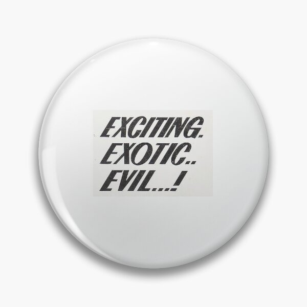 Item preview, Exciting, Exotic, Evil Word Design designed and sold by emmmmmmily.