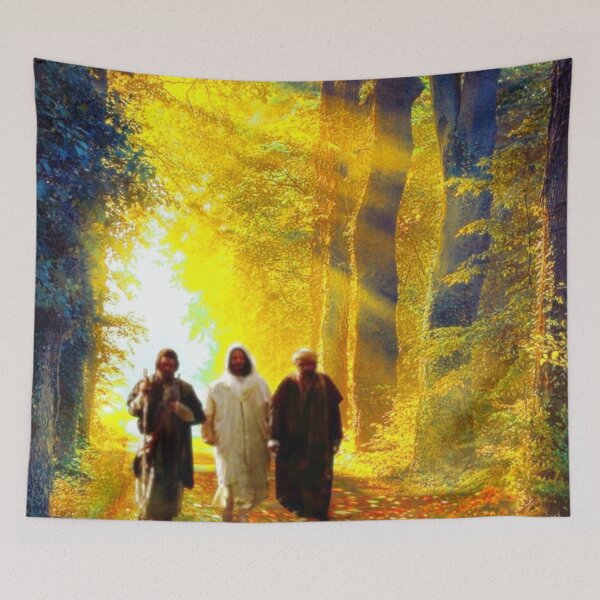 Item preview, Road to Emmaus designed and sold by Sanctum Icons.