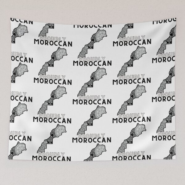 Item preview, Proud to be Moroccan designed and sold by KatsCanvas.