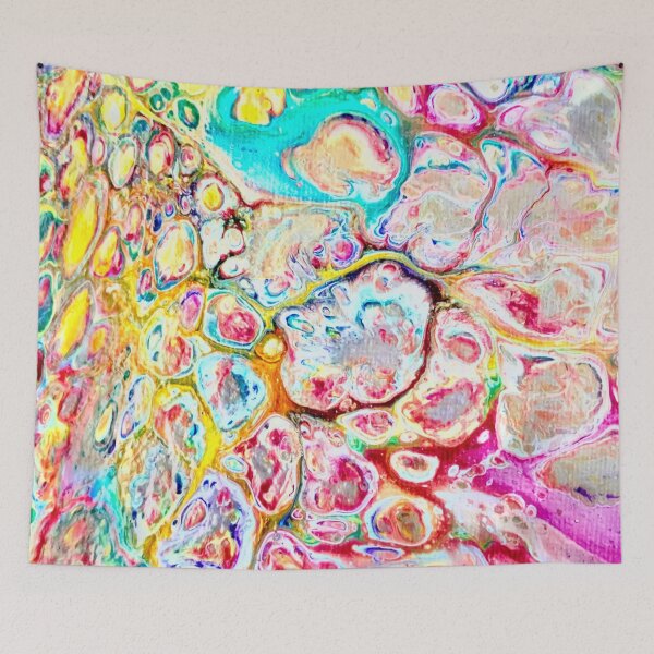 Item preview, Neon melting candy pour art designed and sold by baksuart.