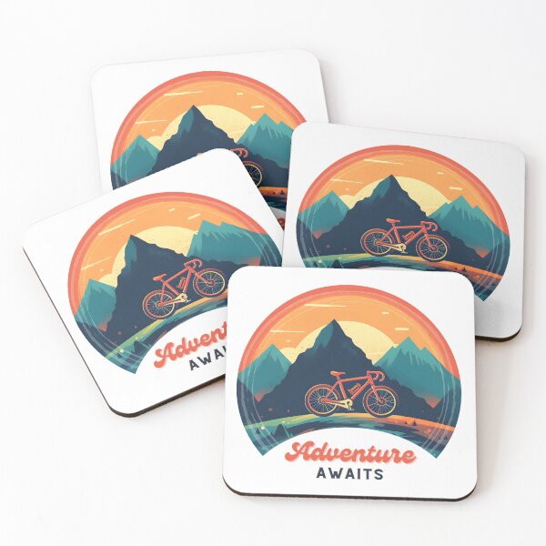 Item preview, Mountain Biking Through the Woods | Adventure Awaits designed and sold by ArtfulDelights.