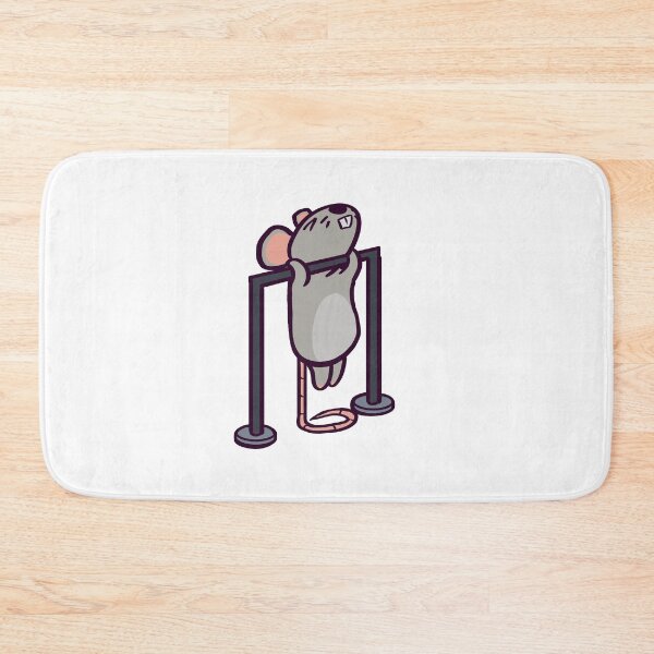 Item preview, Cute Cartoon Rat Chin Ups designed and sold by ThumboArtBumbo.