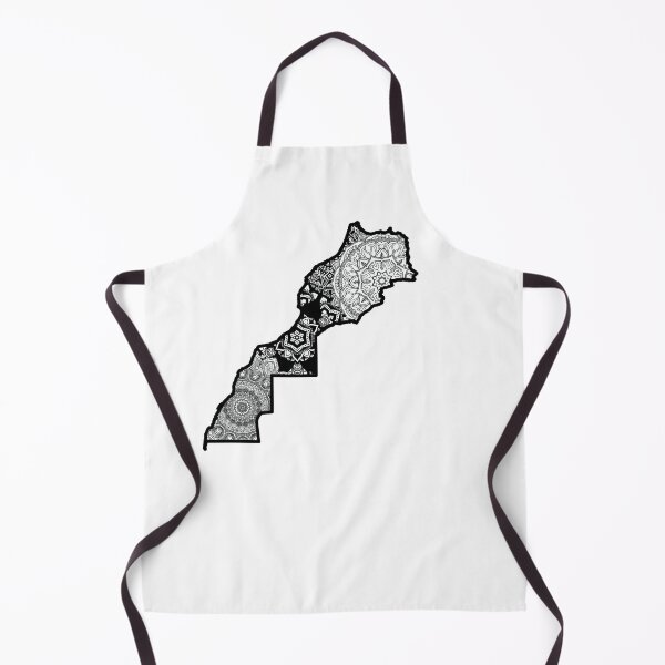 Item preview, Map of Morocco designed and sold by KatsCanvas.