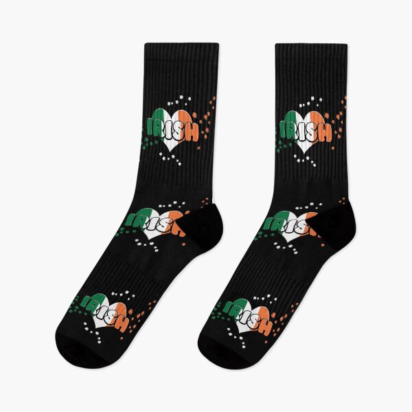 Item preview, Irish Love St. Patrick's Day in Black background designed and sold by HectorCantres.