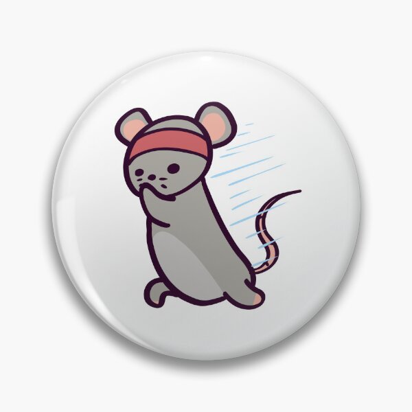 Item preview, Cute Rat Jogging designed and sold by ThumboArtBumbo.