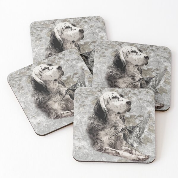 Item preview, English setter , Laverack designed and sold by TammyHunterArt.