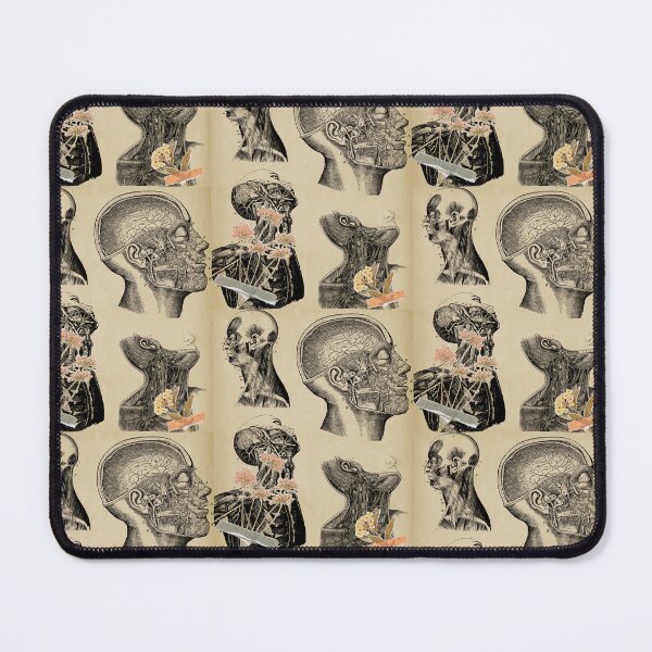 Item preview, Vintage human anatomy of the head designed and sold by Preslava Genova.