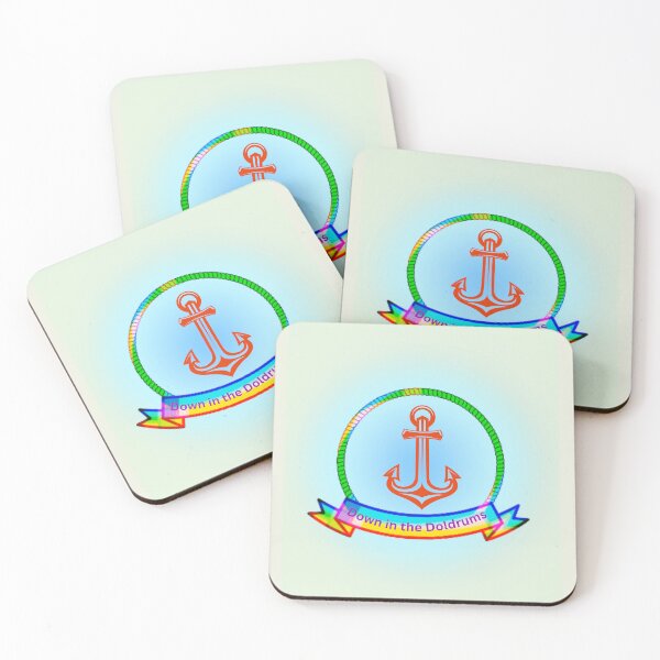 Item preview, Nautical quote Down in the Doldrums designed and sold by TheRightHonMP.