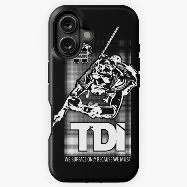 Vista previa del artículo con la obra «Technical Diving International (TDI) - Salimos a la superficie solo porque debemos», diseñado y vendido por Shop-TDI.