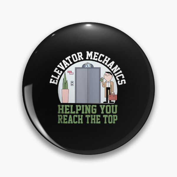 Item preview, Elevator Mechanics Helping You Reach The Top designed and sold by dolsy-store.