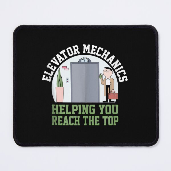Item preview, Elevator Mechanics Helping You Reach The Top designed and sold by dolsy-store.
