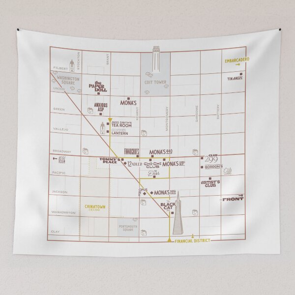 Item preview, Lost Queer Bars of North Beach designed and sold by Unspeakable Vice.